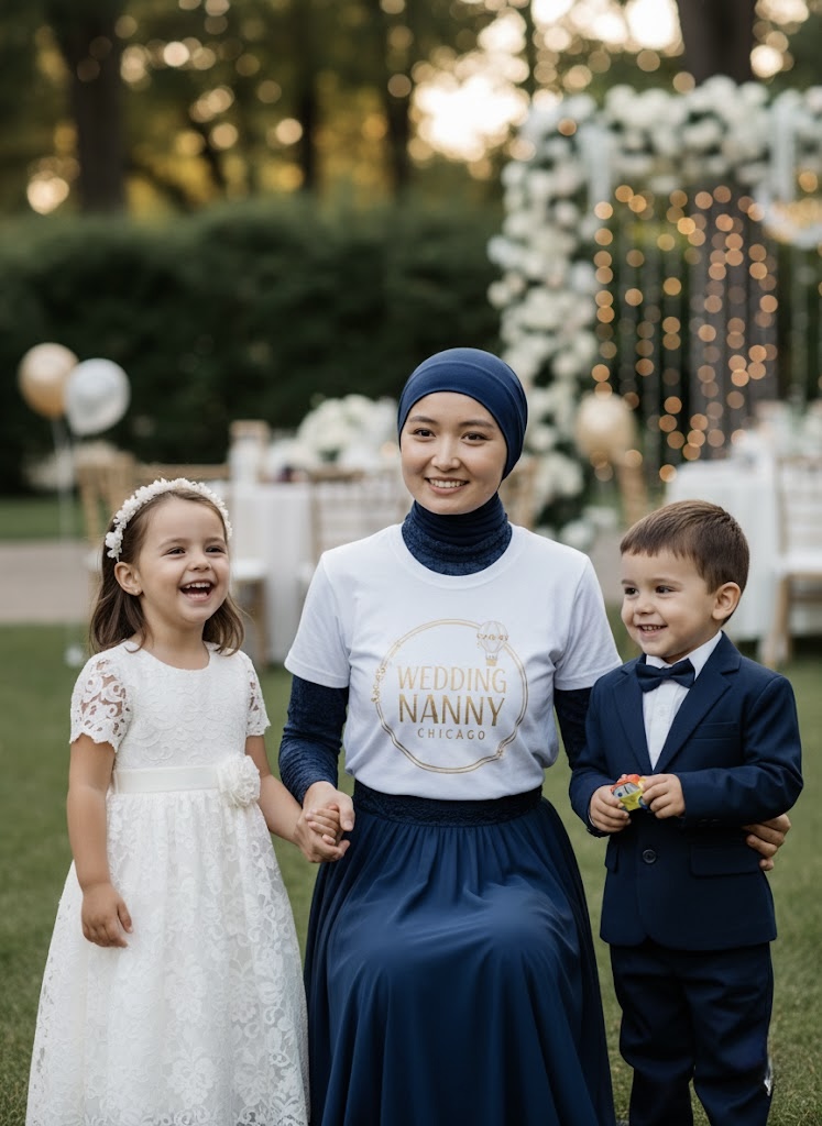 Children's play area at Chicago wedding
