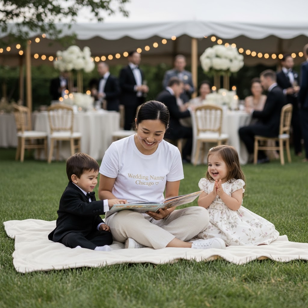 Elegant kids corner setup